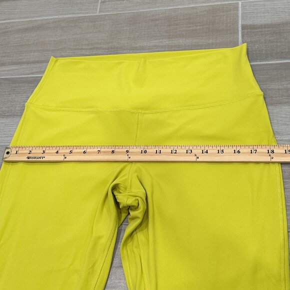 Lululemon Align High-Rise Pant 25” Leggings in Yellow Serpentine Chartreuse - Picture 12 of 15